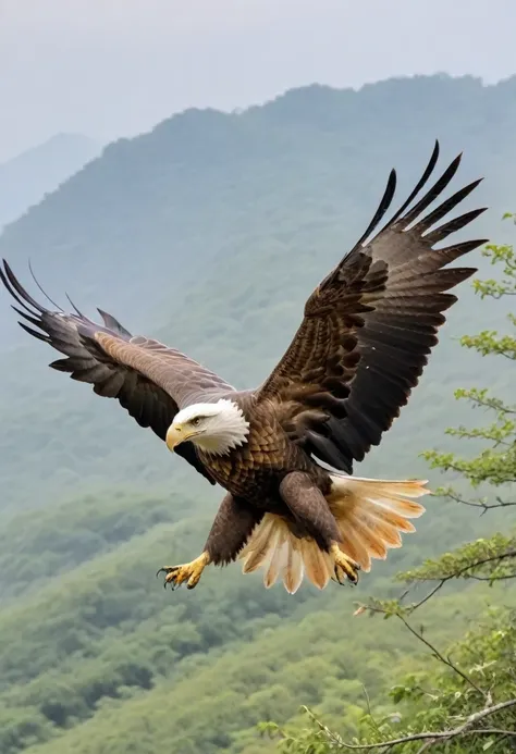 in the vast sky, this scene shows nature&#39;s ruthless cycle of survival. 一只eagle, lord of god, 用它有力的爪子抓住一只turtle. this aerial ...