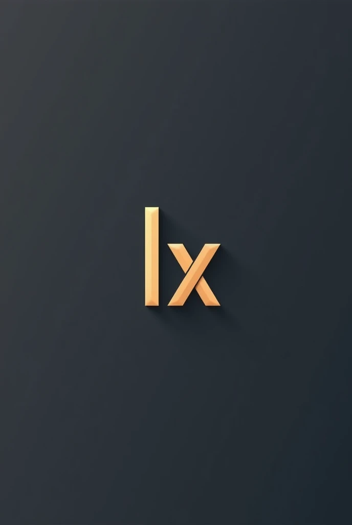 Logo symbol of discipline, quality, development, the letter "LX", modern minimalist style, Study topic 