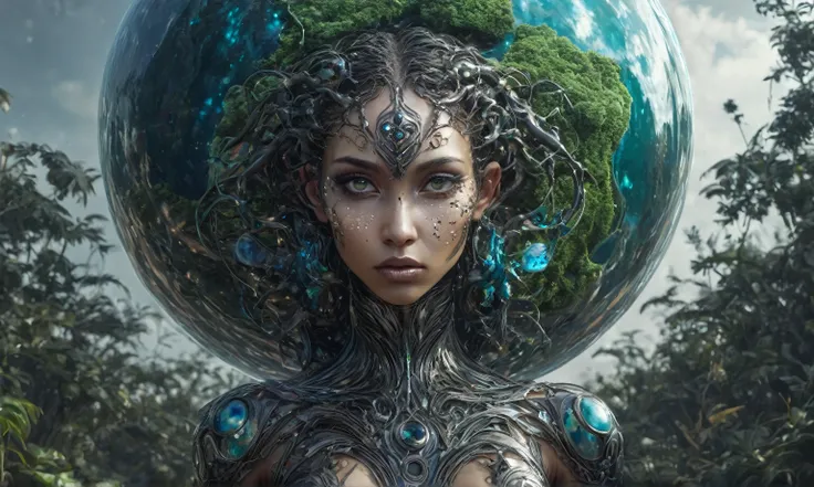 pretty face,eyebrow up,full body length shot,obsidian elf,full body length shot,very beggar niobium graphite The Alien Entity, babychild, wants eat,full body shot, of psychedelic style ,The iris looks weird, attractive, The stars in space is reflected in t...