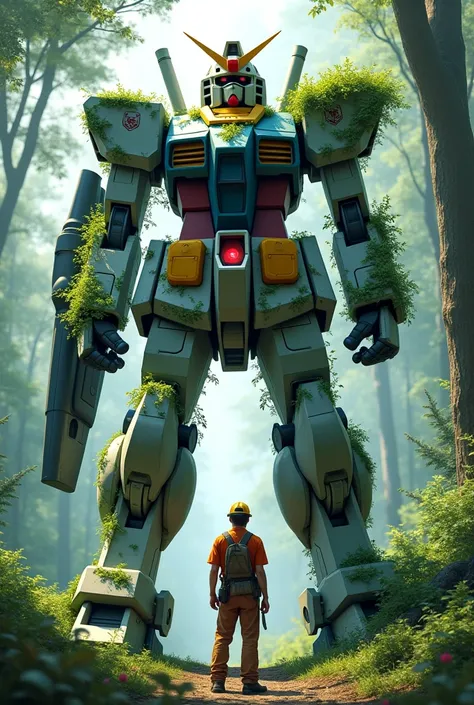 Arborist and Gundam collaboration