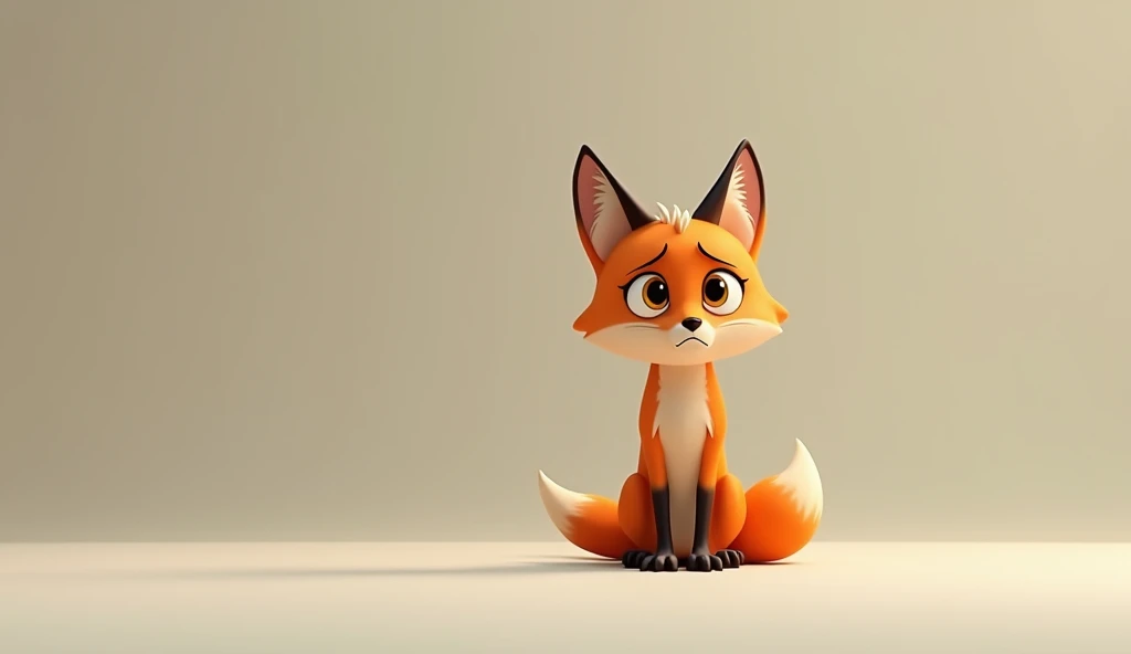 Description: The scene fades to Fox sitting alone, looking regretful.
Action: Fox murmurs to herself, "Cleverness isnt always the best policy. Honesty is the best policy," learning her lesson. 3D cartoon