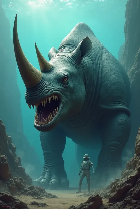 Make megladon shark and Rhino together into one animal