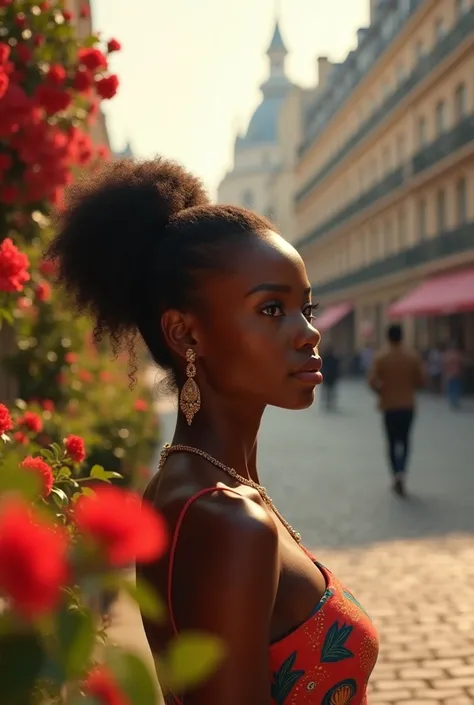 Beautiful Nigerian female in Paris 