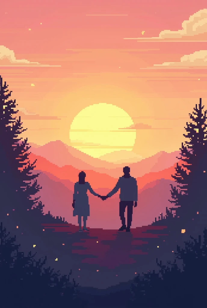 Lofi image for an ecommerce store chill sunset vibe