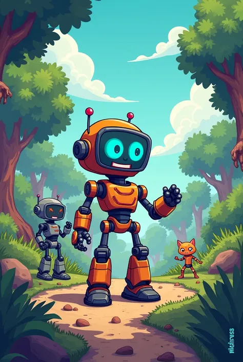 Title: "Pixel the Robots Great Treasure Hunt - Episode 1!" Description: Join Pixel as he embarks on an exciting adventure to find a hidden treasure that can grant any wish! Will he succeed? Watch to find out!

Title: "Meet the Team! Pixel and Friends Fun I...