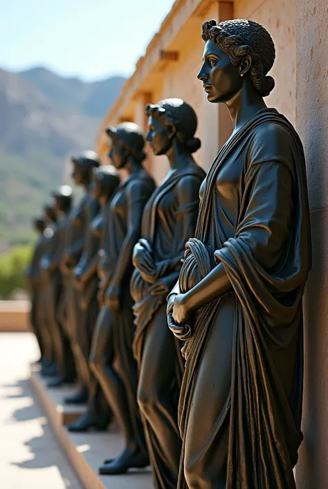 Stoicism Statues Greece 
