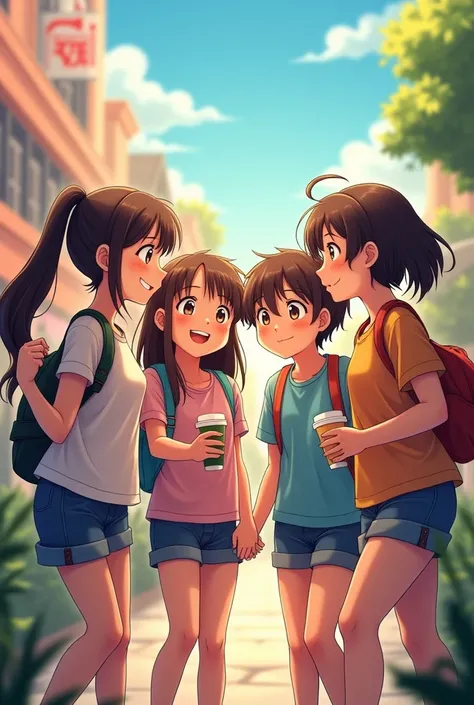 Friends anime
