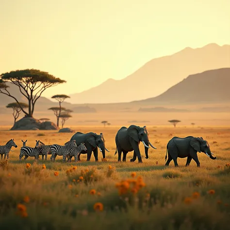 African savanna