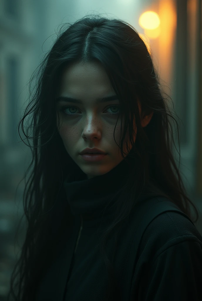 Background Dark photo: realistic epic, soft cinematic portrait, Adobe Lightroom, photographic lab, highly detailed, faded, art by Greg Rutkowski and Artgerm ,neutral colors: 1,2), (HDR: 1,4) , (soft colors:1.2), hyperdetailed, (Artstation:1.4), cinematic, ...