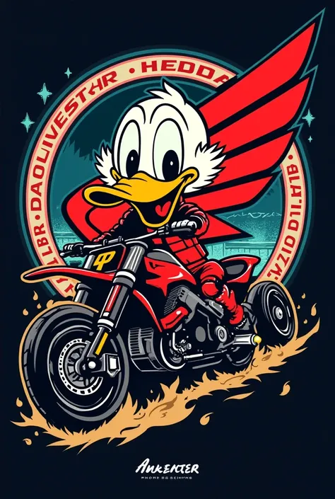 Logo honda agv circuit uncle scrooge 46vr alpinestar monster machine gun brothers