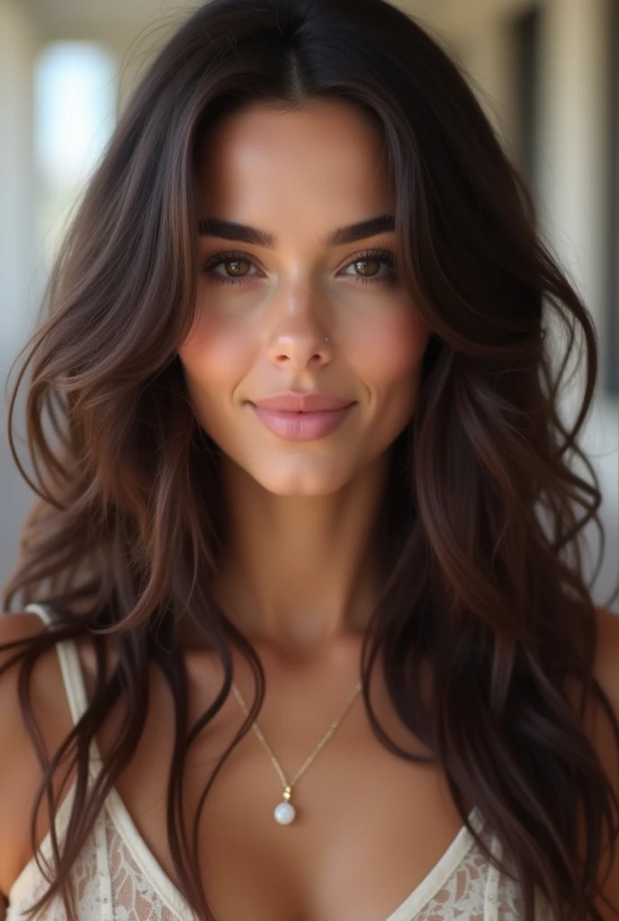 1 Instagram girl dark brown hair 