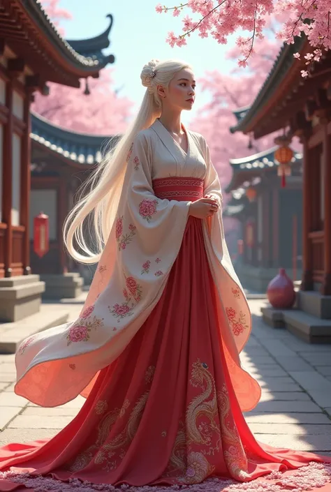 rhaenyra targaryen dressed as a japanese 
