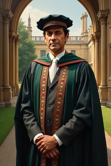 Imran khan as VC of oxford university 