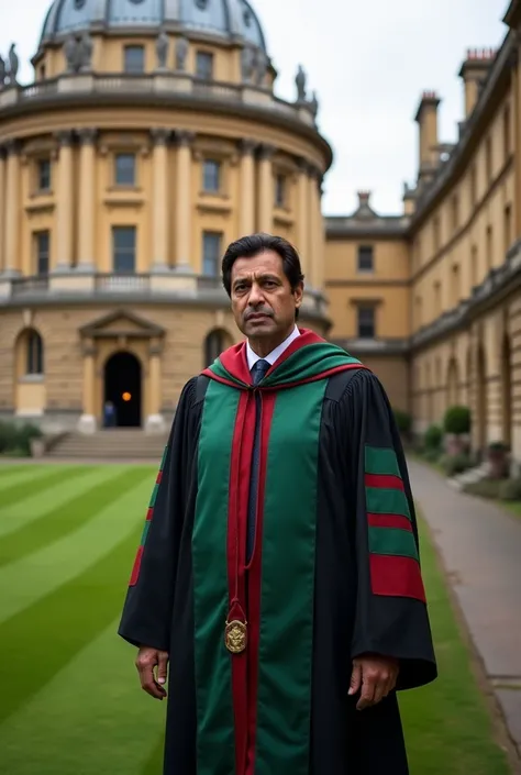 Imran khan as VC of oxford university 
More energetic 