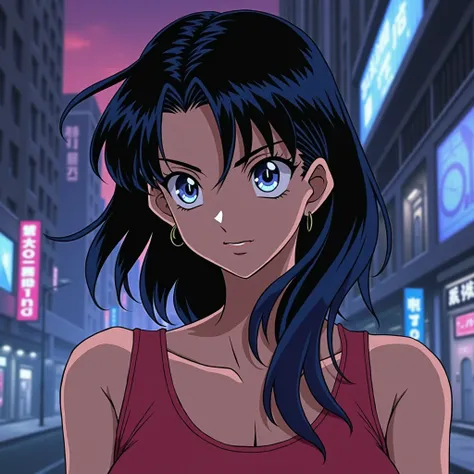 1girl, 1990s anime style, 1990s, nostalgia, spy,