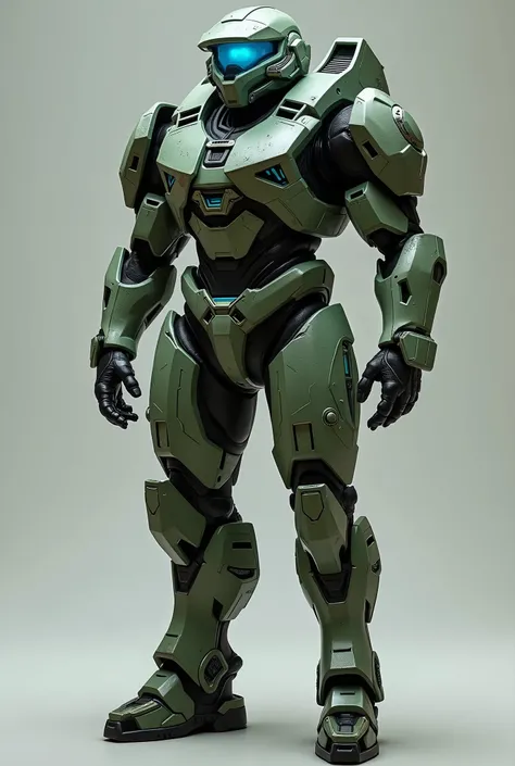  T60 Power Armor Combined with the Halo Suit