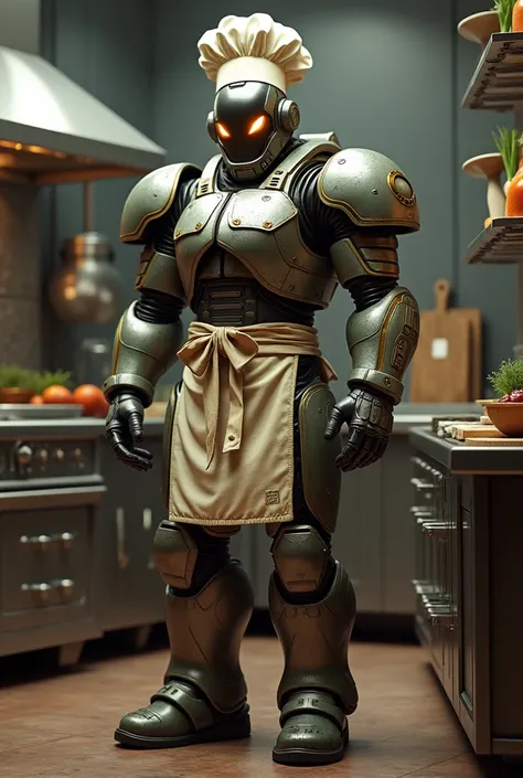 Traje T60 power Armour fallot Combinado con el másterchef