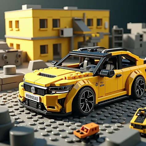 Lego Lada Vesta xray car