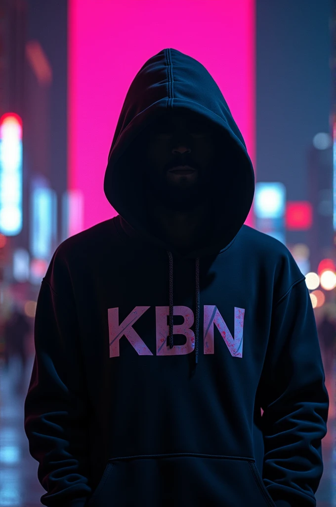 A rapper with face hidden 
Album name KBN 
2027 