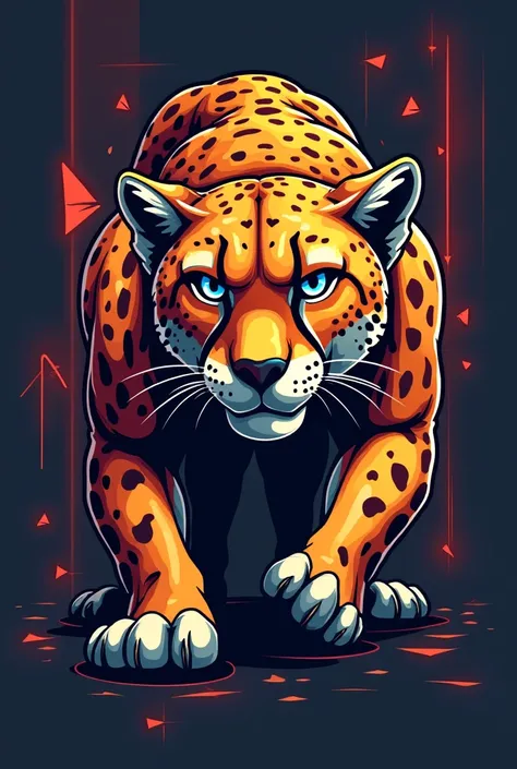 Cheetah Mascot Logo Cheetah Esports logo Tiger Logo Design Leopard Gaming logo Animal Mascot Logo Illustration Animal Logo Cheetah Illustration Generative AI The Cheetah logo is the mascot logo of the gaming industry..