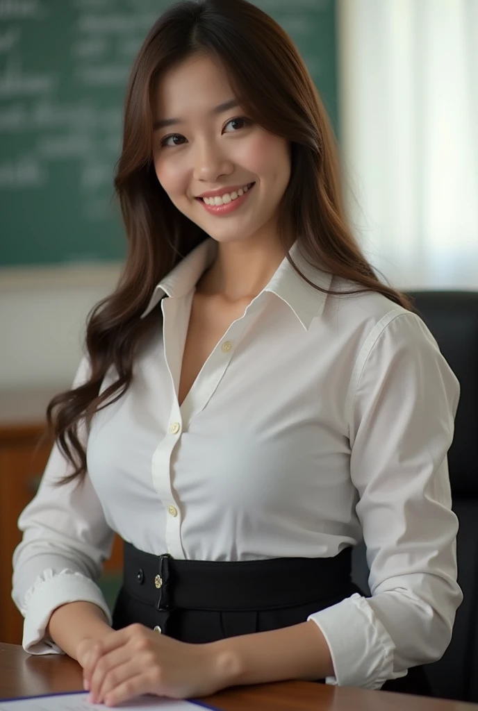 Sexy Korean teacher porn star is actress the porn video 