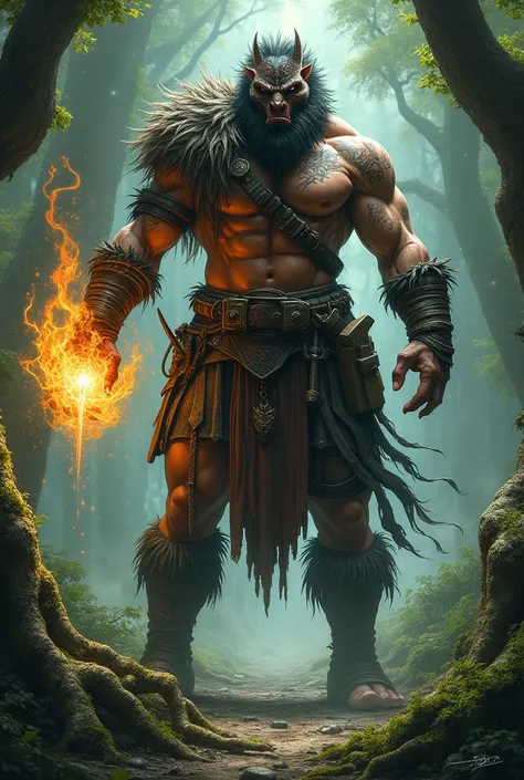 I would like a Berserk with druid skills 