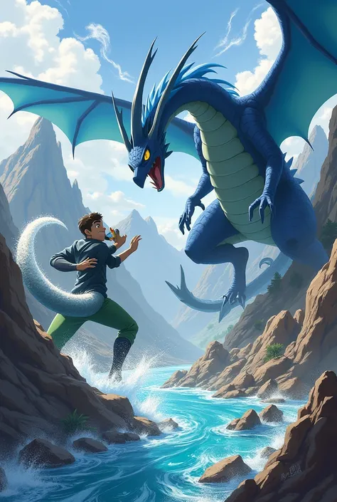 pokémon Greninja vs Dragonite 