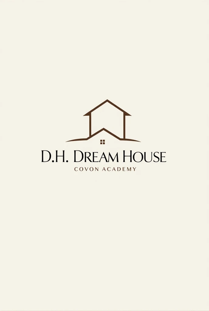 Logo for D.H. Dream house model , It&#39;s for a modeling academy