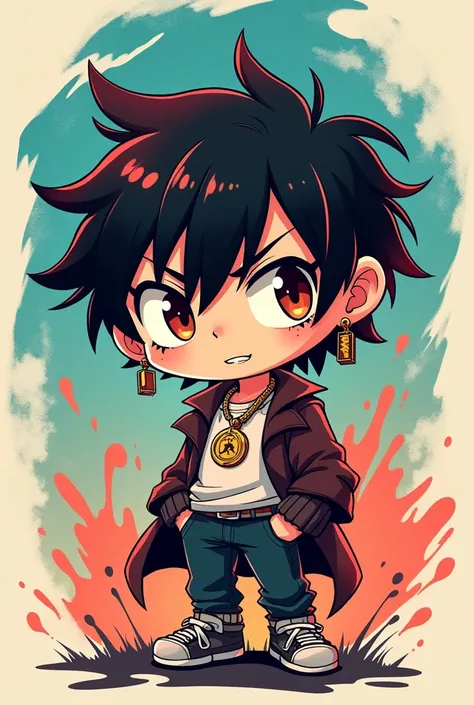 Mikey de tokyo revengers version chibi