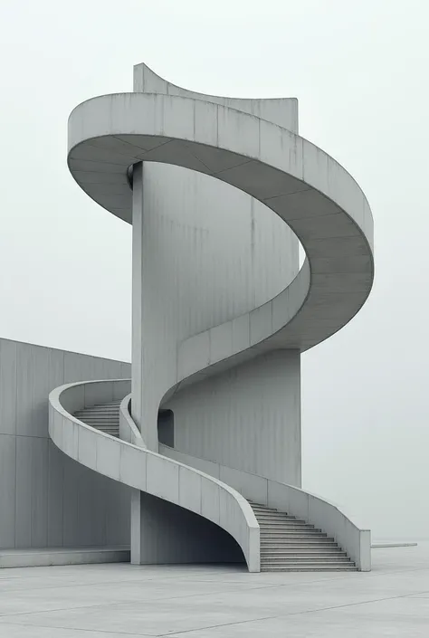 Cantilevered reinforced concrete wall, that is surrounded by a handicapped ramp with a width of 1.5 meters. The ramp goes from 0 meters to a height of 4.15 meters. The ramp must wrap around the slender spiral wall but at 90 degree angles.. The wall goes to...