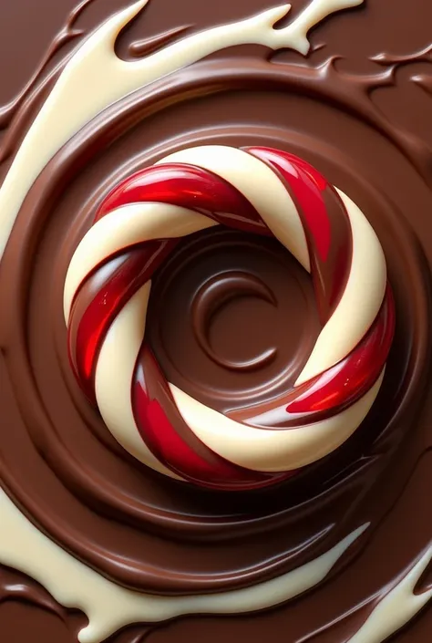 form y design:

form: Chocolate spiral.
design: Muestra cómo el chocolate tiene forma de espiral parecido a un caramelo de baston de navidad
colors y Textura:

colors: Dark chocolate for pure chocolates and a combination of brown with red tones and creamy ...