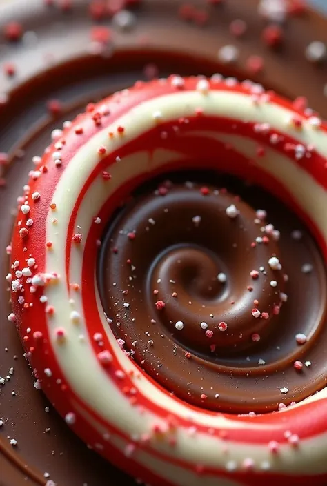 form y design:

form: Chocolate spiral.
design: Muestra cómo el chocolate tiene forma de espiral parecido a un caramelo de baston de navidad
colors y Textura:

colors: Dark chocolate for pure chocolates and a combination of brown with red tones and creamy ...