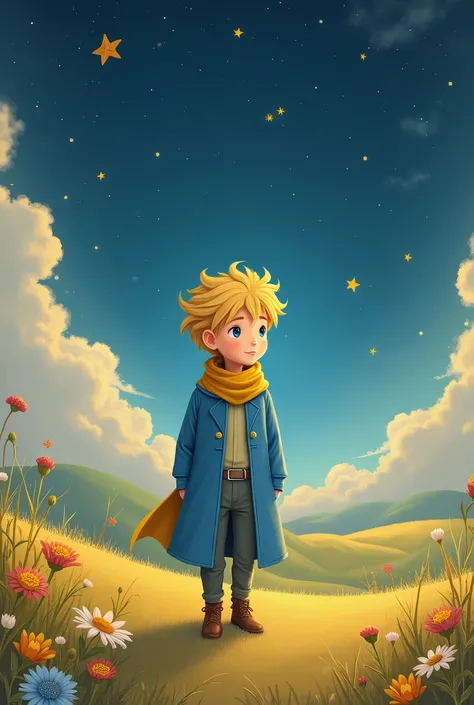 Super cute and elaborate image of the little prince


