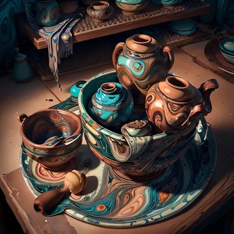 marblingai ceramic set