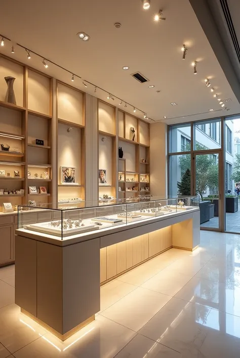 An image of a remodeled LUMINA jewelry store 