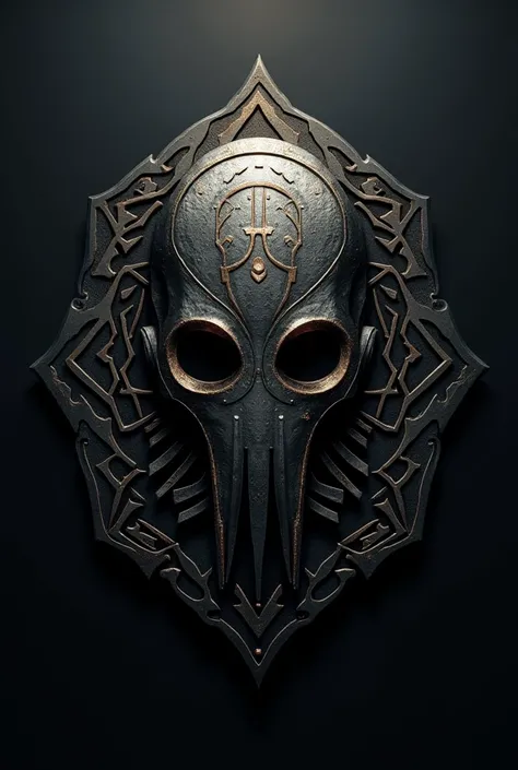 You can create a faceless men icon with a metallic design and add the motto "Valar Morghulis" that is not minimalist 