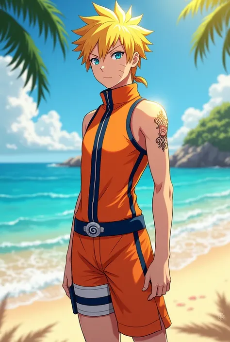 Boruto in swimsuit 