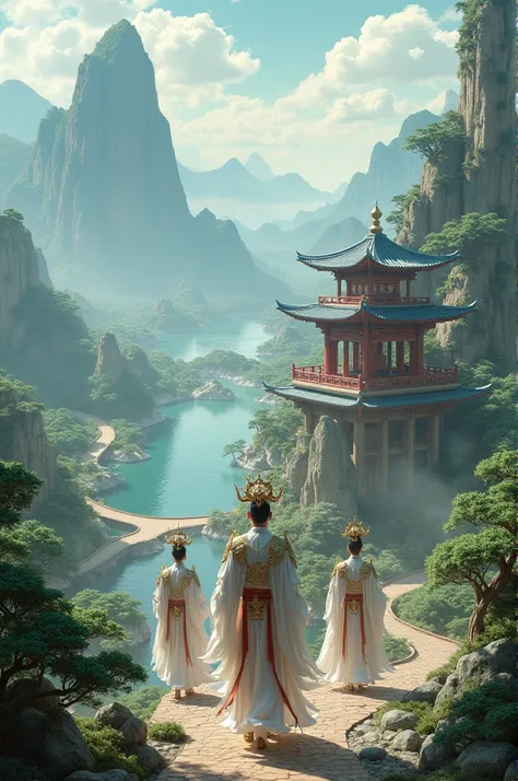 Fantasy world in ancient China