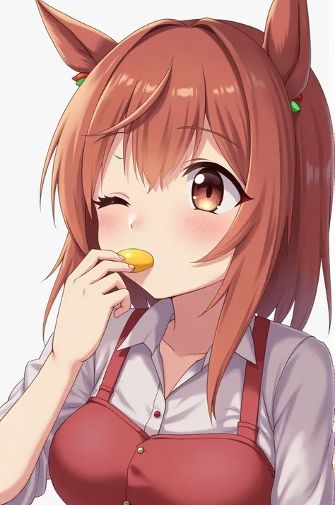 Cute anime girl sucking a penis 