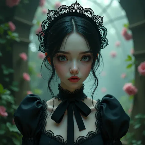 Goth　Cool Beauty　cute　Girl　mysterious　girl　Real　Doll young　child　maid　Yamato Nadeshiko　clear　cute　Cute　COOL　Mysterious　wonder　wonderの国のアリス　Alice in Wonderland　Japanese doll　Chibi character