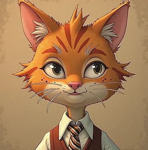 calvin [Lackadaisy] Calvin Mcmurray [Lackadaisy] Freckle [Lackadaisy 1920s style clothing, orange cat, orange fur, striped pattern, striped, white accents sex