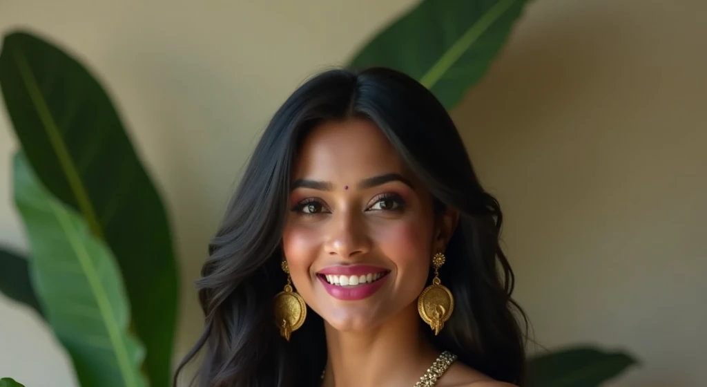 A srilankan 3 curvy women wearing a jeans and off shoulder top 