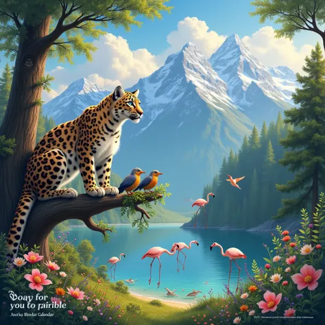 A 12-Month Wildlife-Themed Calendar for 2025: Celebrating the Animal Kingdom

Embark on a journey through the animal kingdom with a 2025 nature-themed calendar that highlights the beauty and diversity of wildlife across the globe. Each month showcases a di...