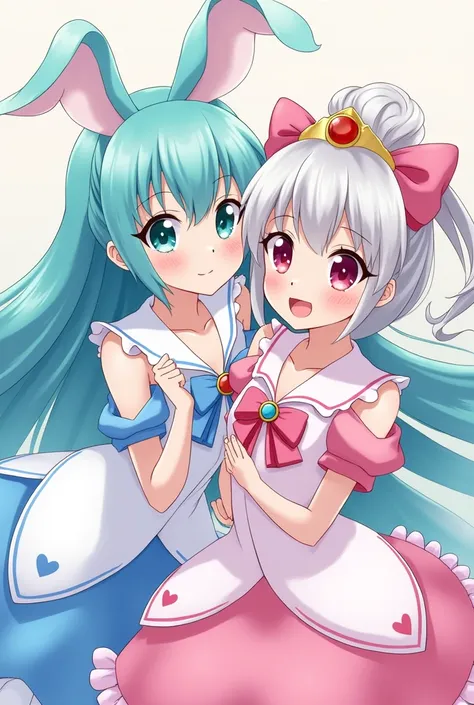 milu hatsune and the princess rosalina hentai 


