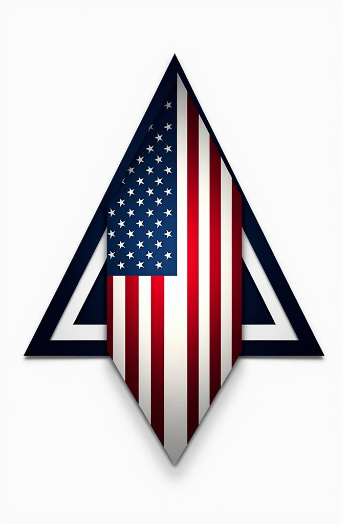 Usa flug inside triangle