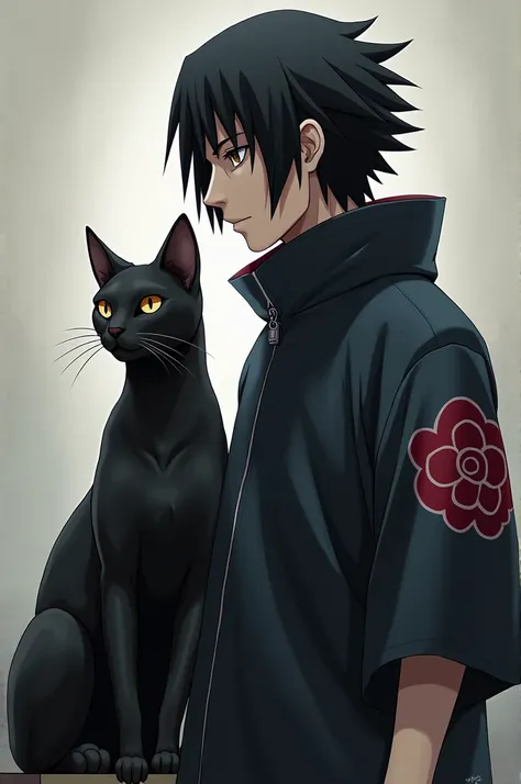 Itachi uchai with cat