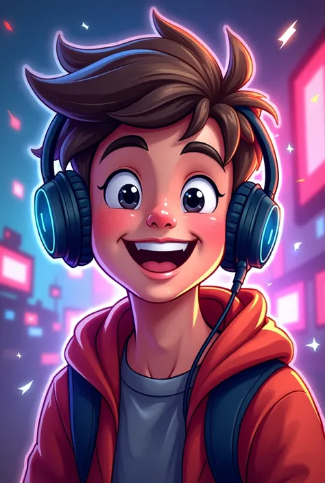 A best cartoon type profile photo for insta for a gamer boy