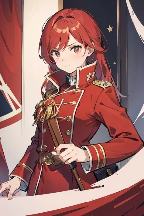 British Red Coats waifu