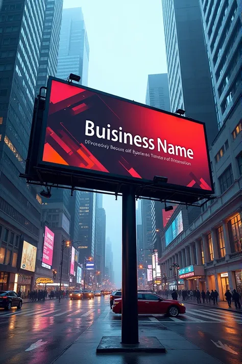 Billboard business name work core 