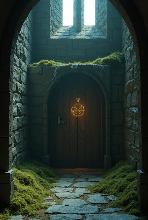 Coraline&#39;s ugly little square and scary secret door located inside Hogwarts castle 